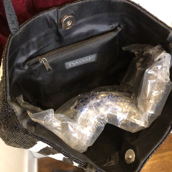 BARSE Fully Beaded Satin Day To Evening Clutch Shoulder Bag COLLECTOR’S PIECE - Picture 13 of 16